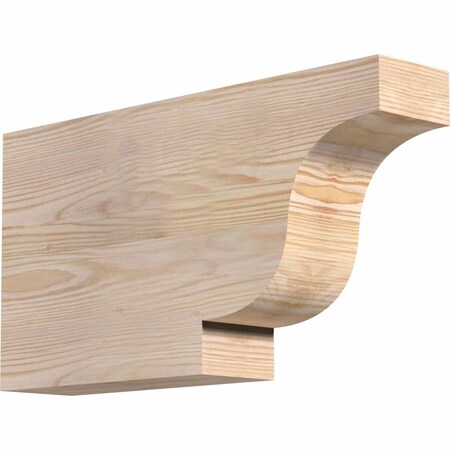 Ekena Millwork Newport Smooth Rafter Tail, Douglas Fir, 3 1/2"W x 10"H x 18"L RFT04X10X18NEW00SDF